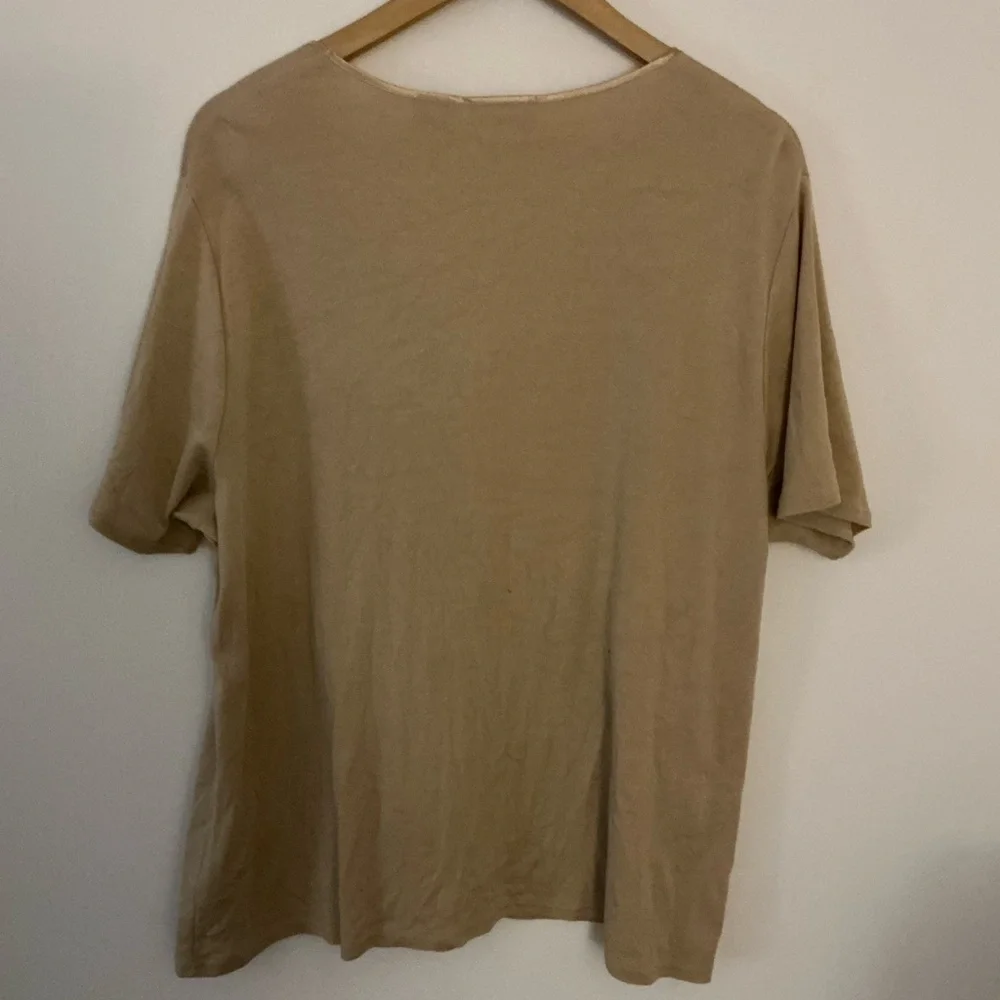 Worthington Beige Sleeveless Top - Picture 5 of 6